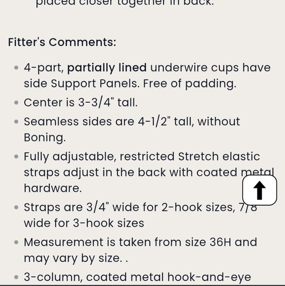 Elomi Cate Underwire Bra With Side Support Pine Size 38L - Picture 9 of 9